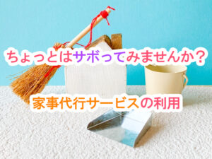 ちょっとはサボってみませんか？家事代行サービスの利用